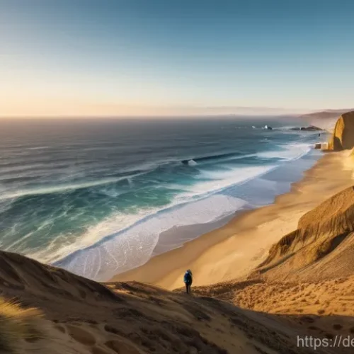 Home 28 칠레 해변 휴양지 추천 - **"A breathtaking wide-angle landscape shot of the rugged Chilean Pacific coastline, showcasing the ...